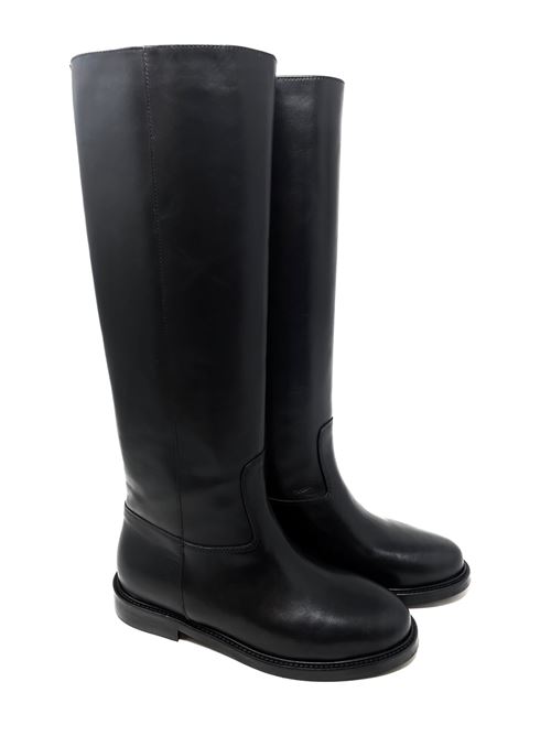 Damenstiefel mit modischem Accessoire IL LACCIO | GS5537333VITELLONERO